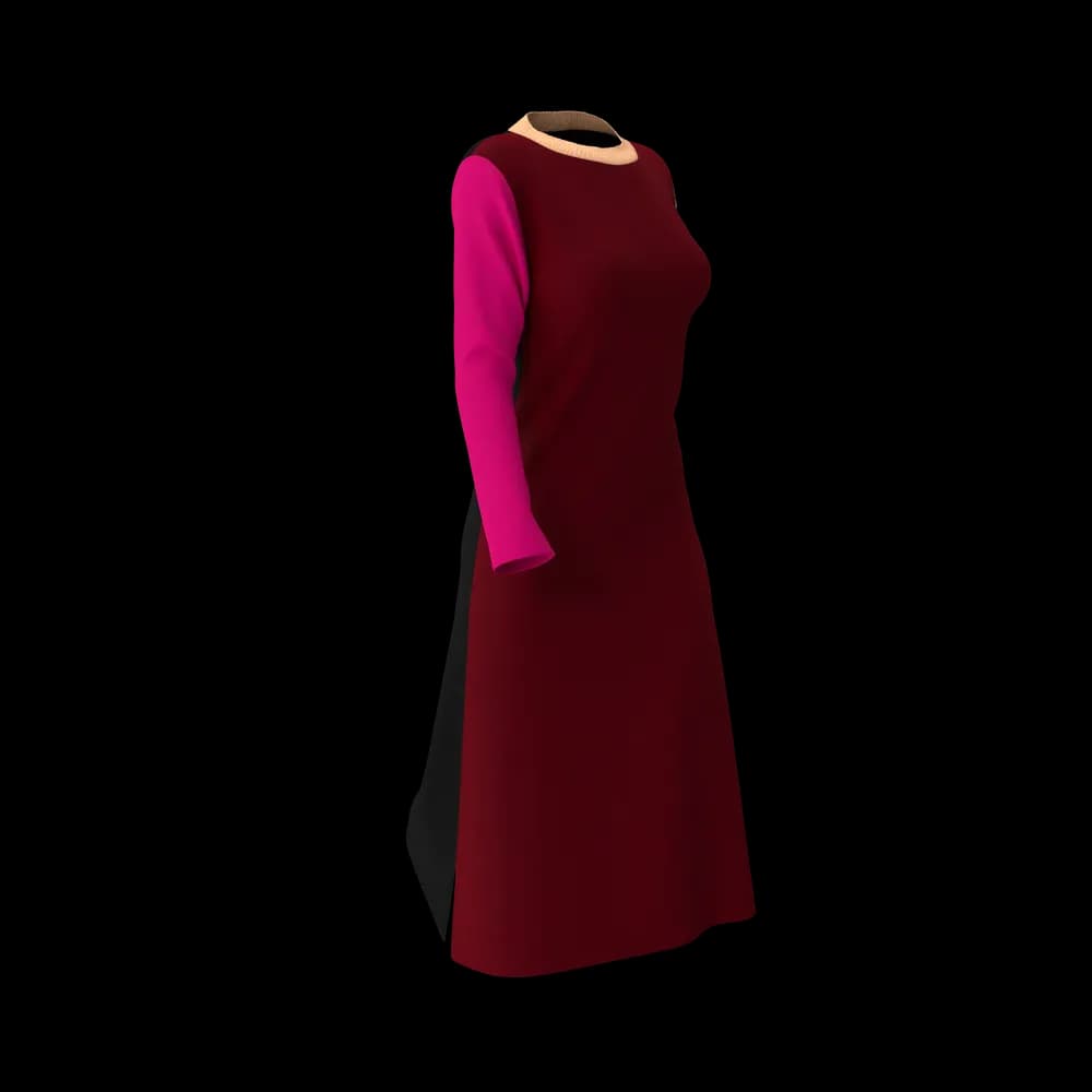 Marni Red & Black Suit thumbnail 4